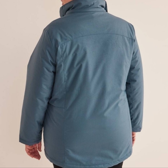 NEW 3-in-1 convertible jacket 3 season soft steel blue - New - Picture 3 of 16